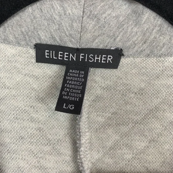 EILEEN FISHER Quilted Jersey Stand Collar Jacket - Picture 4 of 7